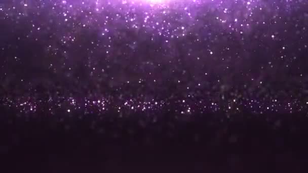 Magic Glitter Eső Animációban — Stock videók