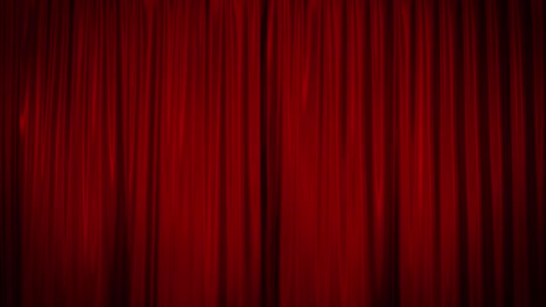 Curtain Opener Middle Transparent Alpha Background — Video