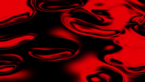 Modern Abstract Blood Fluid Ripples Animation — Vídeos de Stock