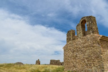İspanya Cuenca 'da bir Roma medeniyetinin kalıntıları.
