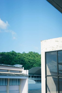 Gökyüzü mavi gökyüzü