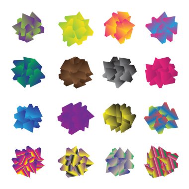 Üçgenlerin soyut geometrik şekilleri modern grunge vektör arkaplanı