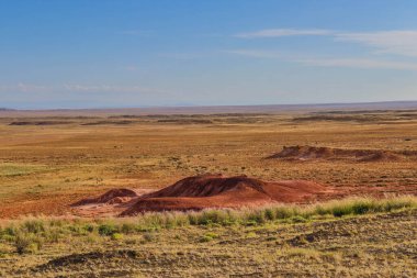 Utah eyaletindeki kızıl çöl.