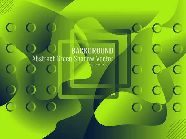 abstract green shadow vector background