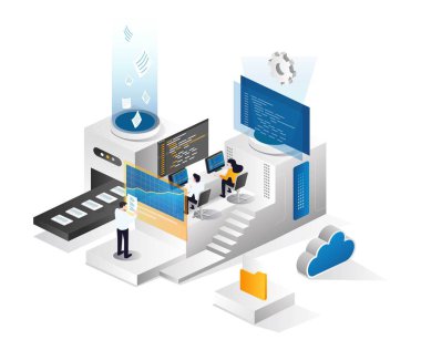 Ekip veri geliştirir ve bulut sunucusunu analiz eder