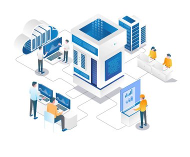 Solution cloud server analysis process