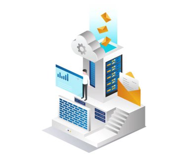 A data server cloud security wall officer
