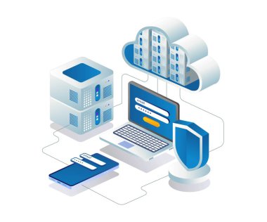 Cloud server computer password