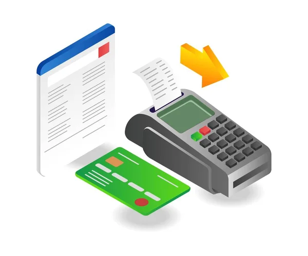 Payment Electronic Data Capture — Vetor de Stock