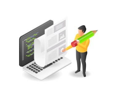 Creative blogger with programming language