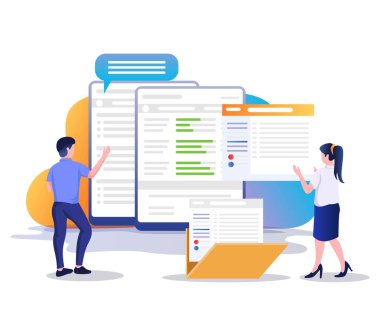 Compile data reports with smartphone applications