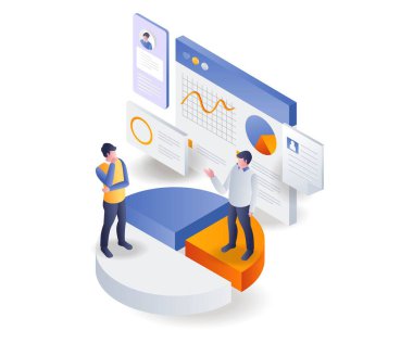 The boss gives instructions about business growth