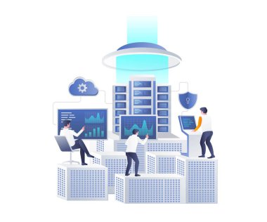 Team analyzes cloud server data