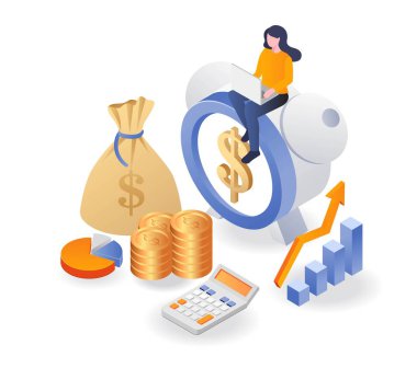 Alarm clock reminder time is money and an investment business