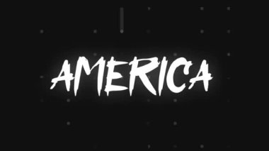 Amerika 'yı seviyorum. Amerika' nın bağımsızlık ve bağımsızlık günü için siyah bir altyapısı var..