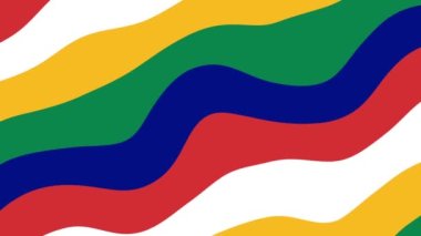 Nelson mandela international day text with colorful background for nelson mandela day.