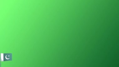 happy independence day pakistan with historical places of pakistan and balloons.