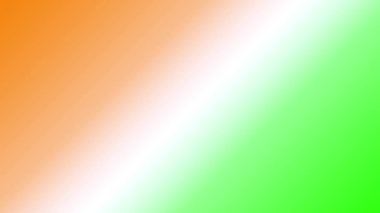 happy independence day of india with indian flag color gradient background. 