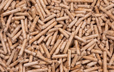 Ahşap yakıt tankları ya da evcil hayvan kumları. Yüksek kalite fotoğraf