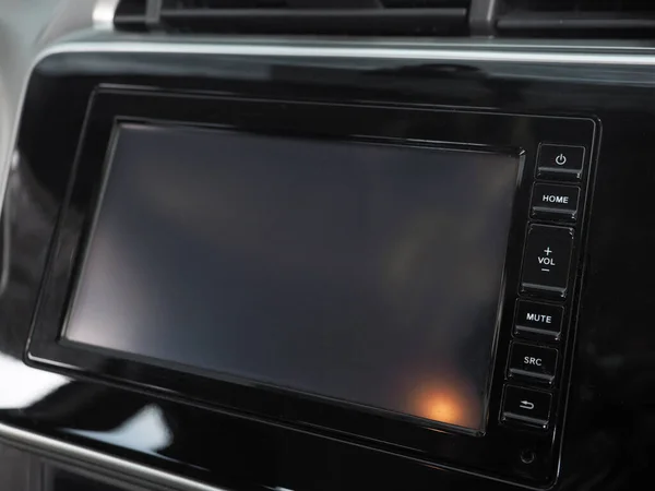 Monitor Scherm Interieur Van Auto — Stockfoto