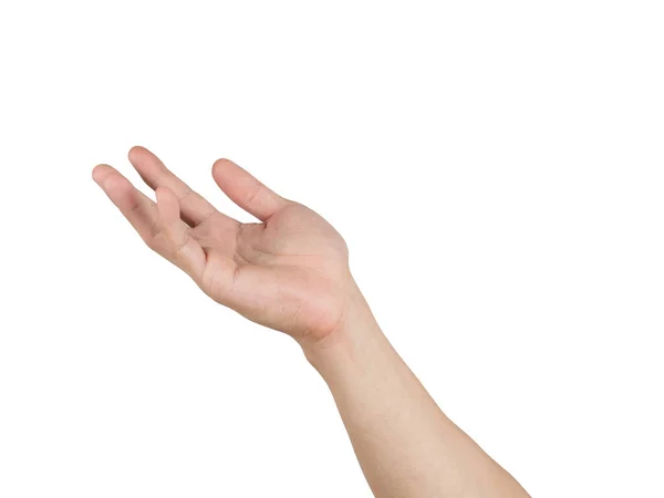 Sağ el beyaz arkaplan