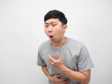 İnsan kendini kötü hisseder sindirilemez ve kusar.