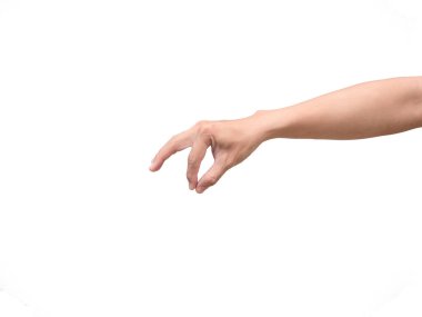 İzole edilmiş el parmağı, izole edilmiş insan parmağı, kesilmiş el parmağı.