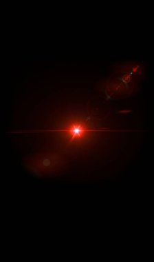 Siyah arkaplan ile izole edilmiş parlak ışık ile dijital mercek patlaması. Dokular ve malzemeler için kullanılır..