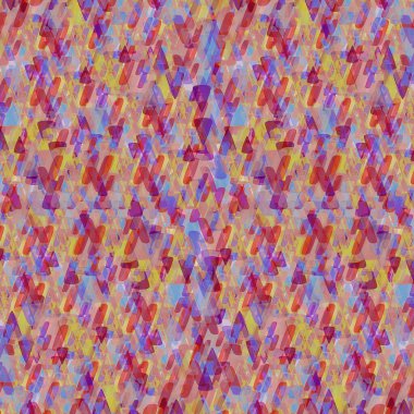 Soyut Geometrik Arkaplan. Farklı renklerde soyut geometrik şekiller. Çok renkli soyut şekiller.