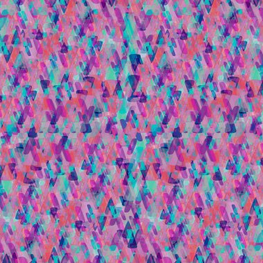 Soyut Geometrik Arkaplan. Farklı renklerde soyut geometrik şekiller. Çok renkli soyut şekiller.