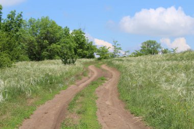 Kırsal kesimde köy yolu