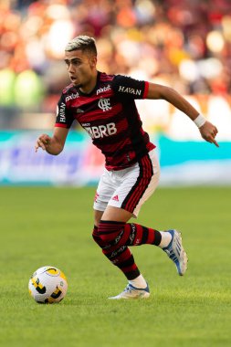 Flamengo 'dan Andreas Pereira, Brasileirao Serie A 2022' nin bir parçası olarak Brezilya 'nın Rio de Janeiro kentindeki Maracana Stadyumu' nda oynandı. Bu oyun, Brasileirao 'nun 38 raundunun üçüncüsü için geçerlidir.