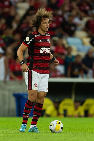 David Luiz Flamengo Durante Partida Entre Flamengo Fortaleza Como Parte — Fotografia de Stock