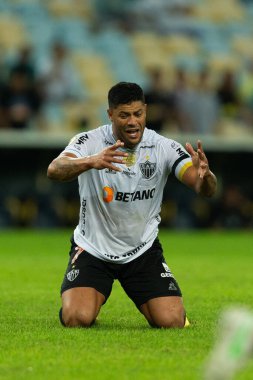 Atletico-MG 'den Hulk, Brezilya' nın Rio de Janeiro kentindeki Maracana Stadyumu 'nda oynanan Brasileirao Serie A 2022 karşılaşmasında Fluminense ile Atletico-MG arasında oynanmıştır. Bu oyun, Brasileirao Sör 'ün 38 raundunun üçüncüsü için geçerlidir.