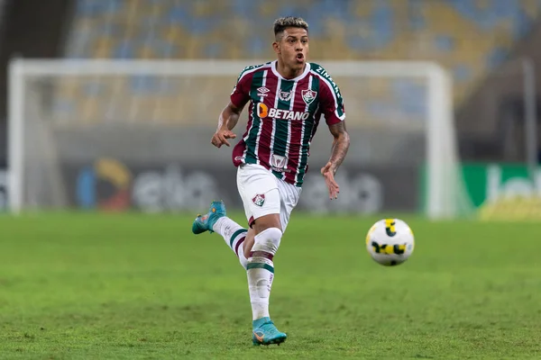 Matheus Martins Fluminense Durante Partida Entre Fluminense Cruzeiro Como Parte — Fotografia de Stock