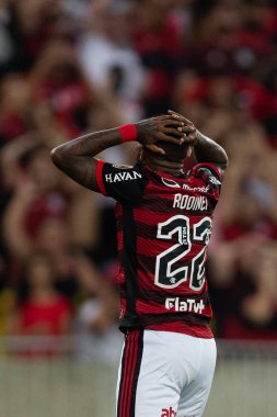 RODINEI of Flamengo during the match between Flamengo and Tolima as part of Copa Libertadores 2022 at Maracana Stadium on July 06, 2022 in Rio de Janeiro, Brazil.