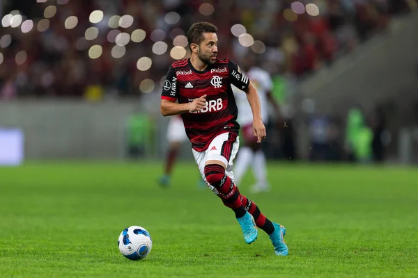 Everton Ribeiro Flamengo Match Flamengo Tolima Part Copa Libertadores 2022 — Fotografia de Stock