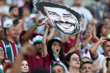 Fluminense ve Ceara arasındaki maç sırasında Brasileirao Serie A 2022 Maracana Stadyumu 'nda 09 Temmuz 2022 tarihinde Brezilya' nın başkenti Rio de Janeiro 'da oynanmıştır..