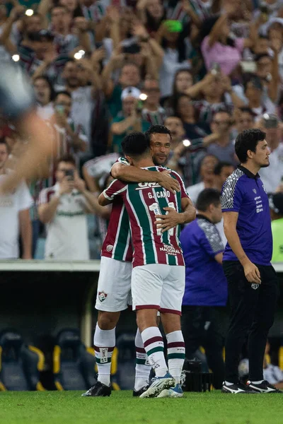 Poslední Zápas Freda Fluminense Během Utkání Mezi Fluminense Ceara Rámci — Stock fotografie