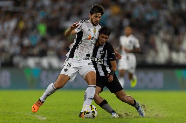 ERISON of Botafogo during the match between Botafogo and Atletico-MG as part of Brasileirao Serie A 2022 at Maracana Stadium on July 17, 2022 in Rio de Janeiro, Brazil.