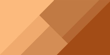 Geometri minimalistik kahverengi vektör arkaplanı