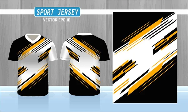 Sport Sports Concept Football Soccer Field Basketball Badminton Jersey Vector — Image vectorielle