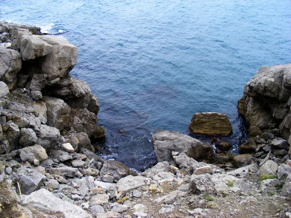 Rocky Coast Black Sea — Stock Photo, Image