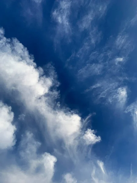 Clouds Blue Sky Nature Background — Stock Photo, Image