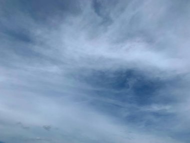 the background of the sky and clouds with blue color.