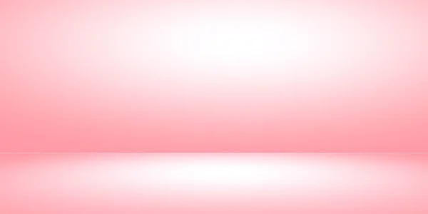 Bianco Rosa Stanza Sfondo Sfondi Astratti Sfondo Rosa — Foto Stock