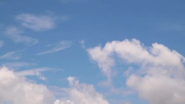 Gökyüzü bulutları, mavi gökyüzü beyaz bulutlar Zaman ayarlı, gökyüzü zaman ayarlı 