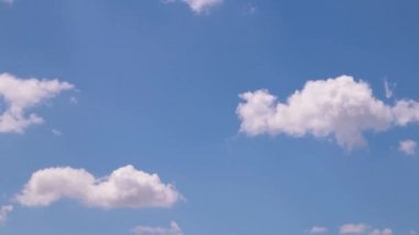 Mavi gökyüzü beyaz bulutlar, gökyüzü bulutu, gökyüzü zaman ayarlı, bulutlar zaman ayarlı, mavi gökyüzü bulutlu 