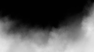 Siyah arka planda duman. Sigara arkaplanı. Siyah arkaplan 