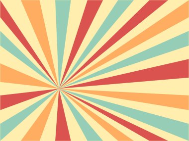 Klasik Pop Art Arkaplan Tasarımı. Retro Poster Arkaplan Vektörü illüstrasyonu.